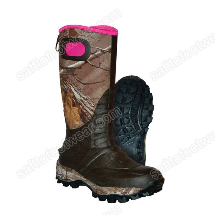 Giày cao su chống nước ngoài trời đế ngoài chắc chắn